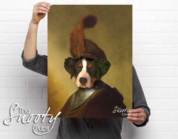 Dutch Custom Dog Portrait
