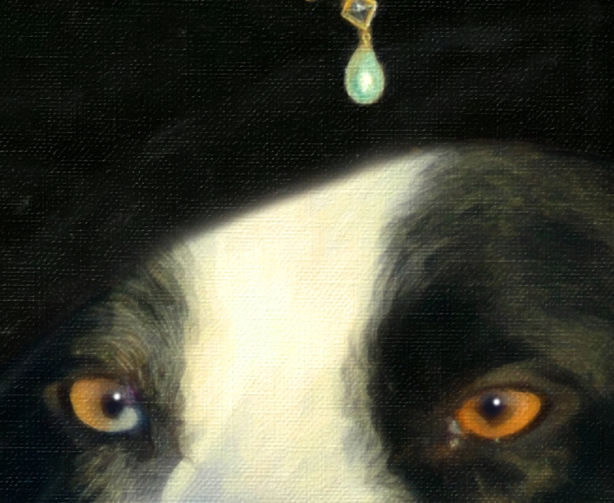 Dog Portrait Texture