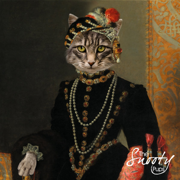 Miss Roxy Custom Cat Portrait 00145