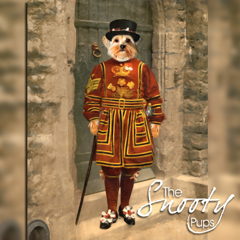 Custom Dog Portrait - Beefeater 00159