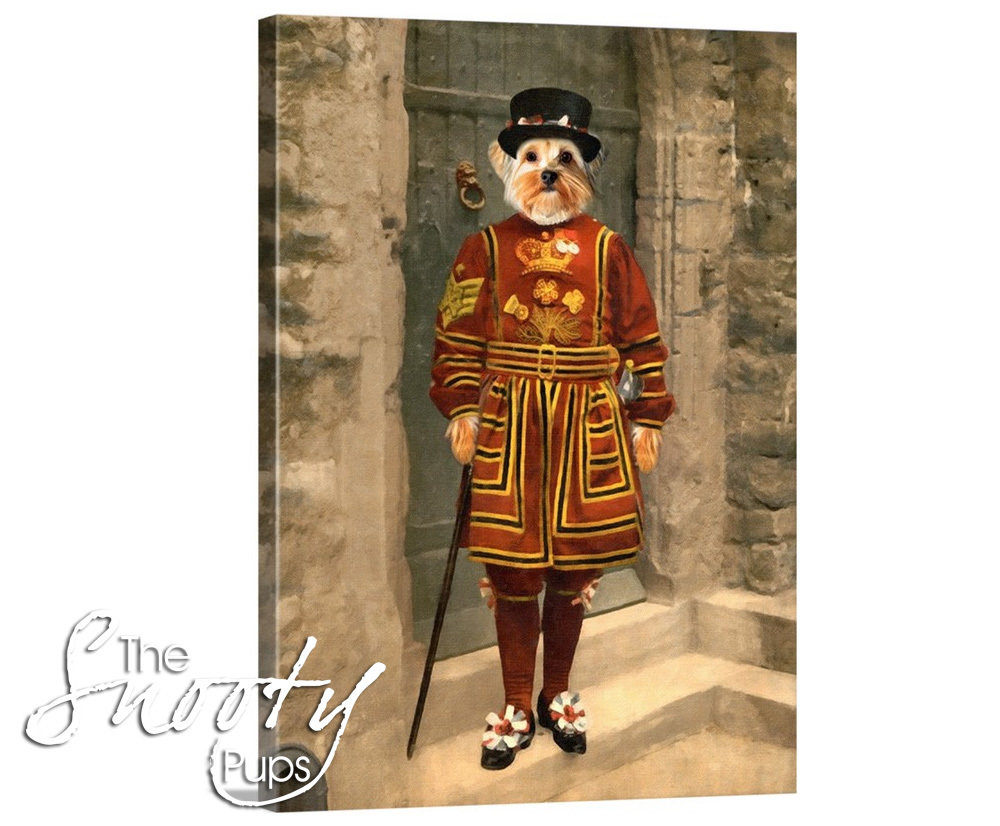 Custom Dog Portrait - Beefeater
