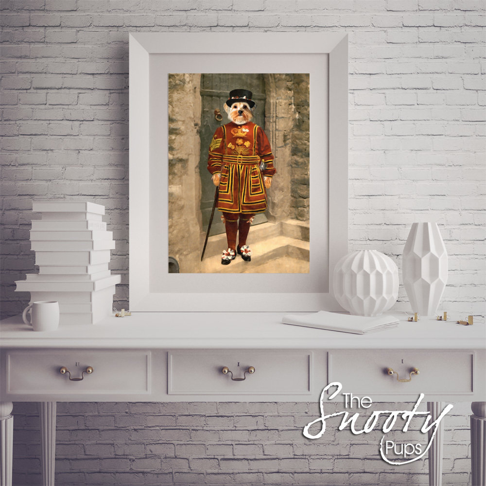 Custom Dog Portrait - Beefeater