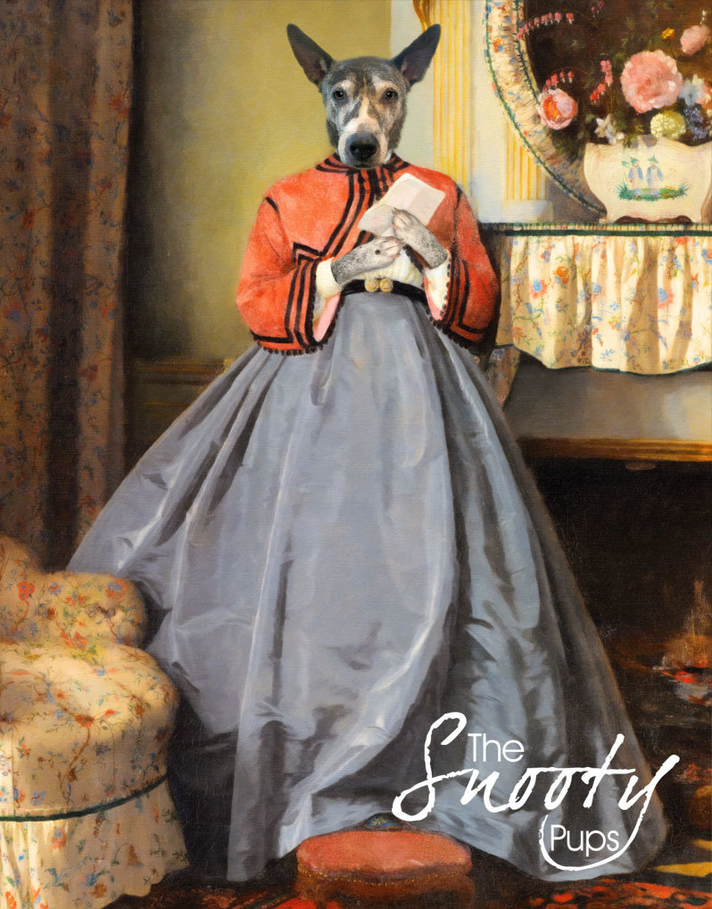 Love Letters -DOG Custom Portrait 00167