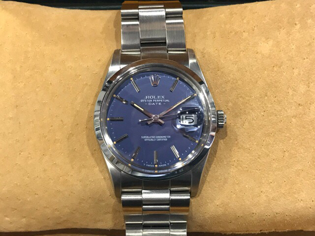 Rolex Vintage Datejust Blue dial 26372