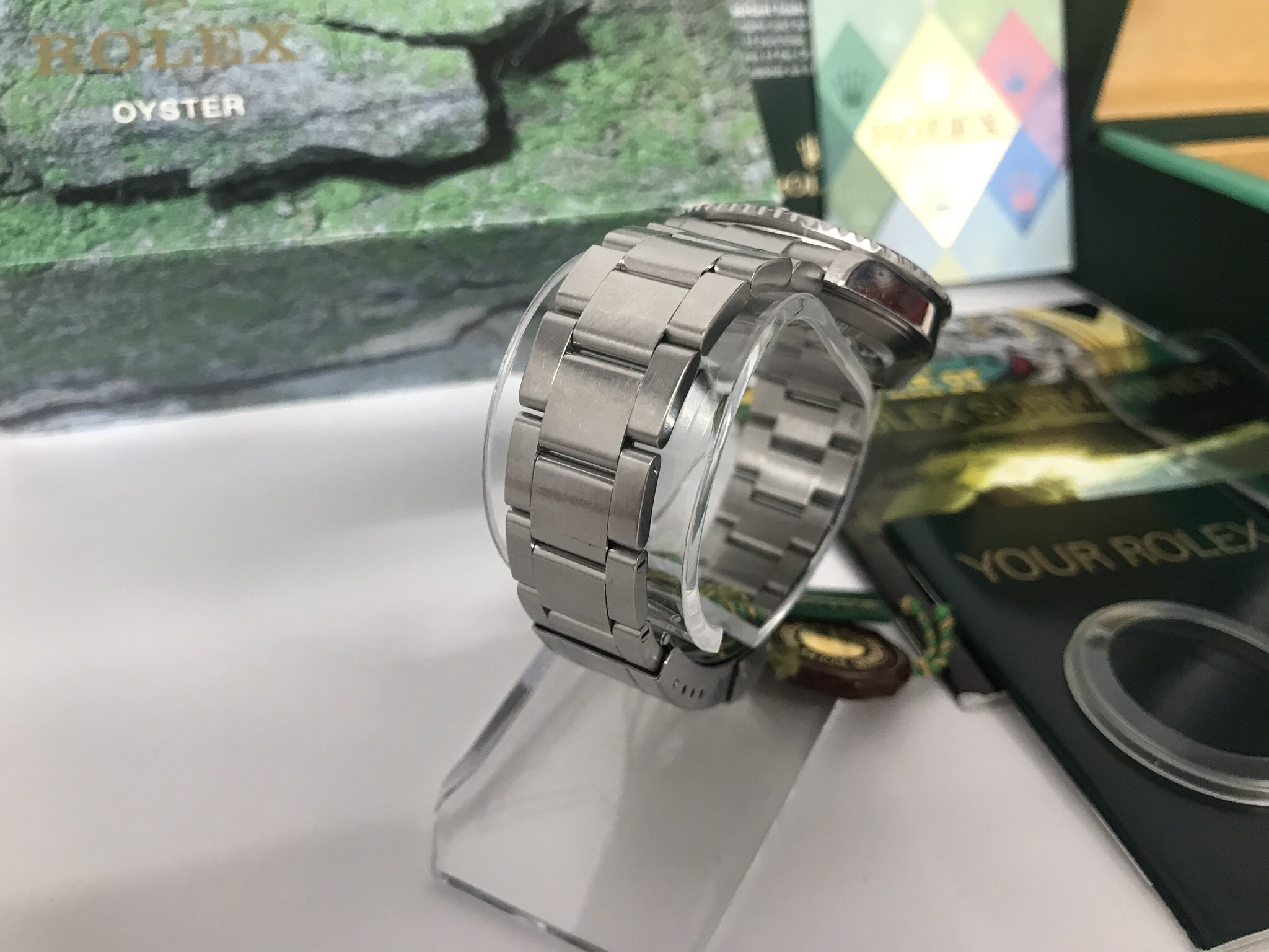 -Sold- 8/5/19 Rolex Submariner 16610LV Flat 4 Anniversary F Serial Number