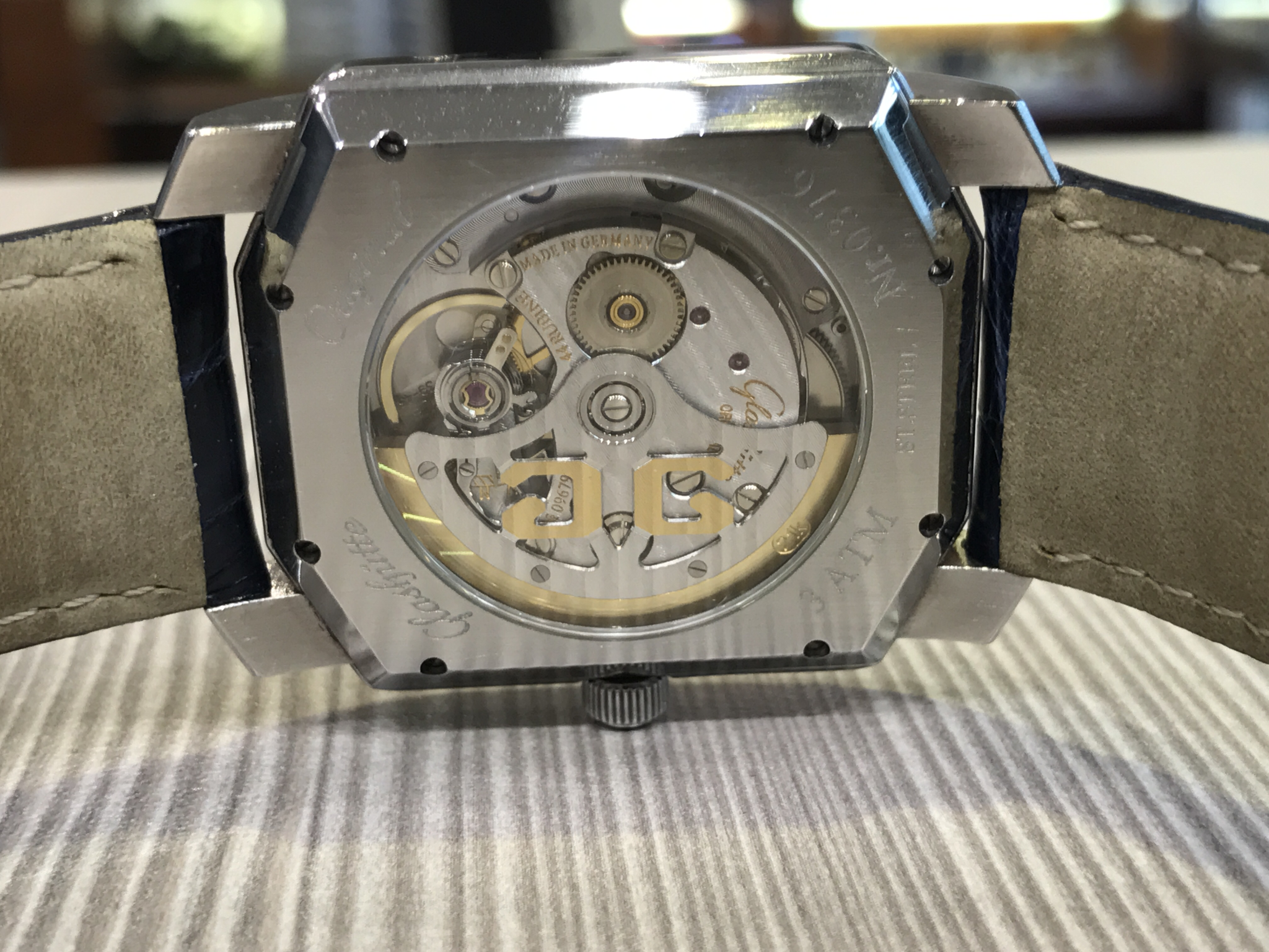 Glashutte Senator Karree moonphase