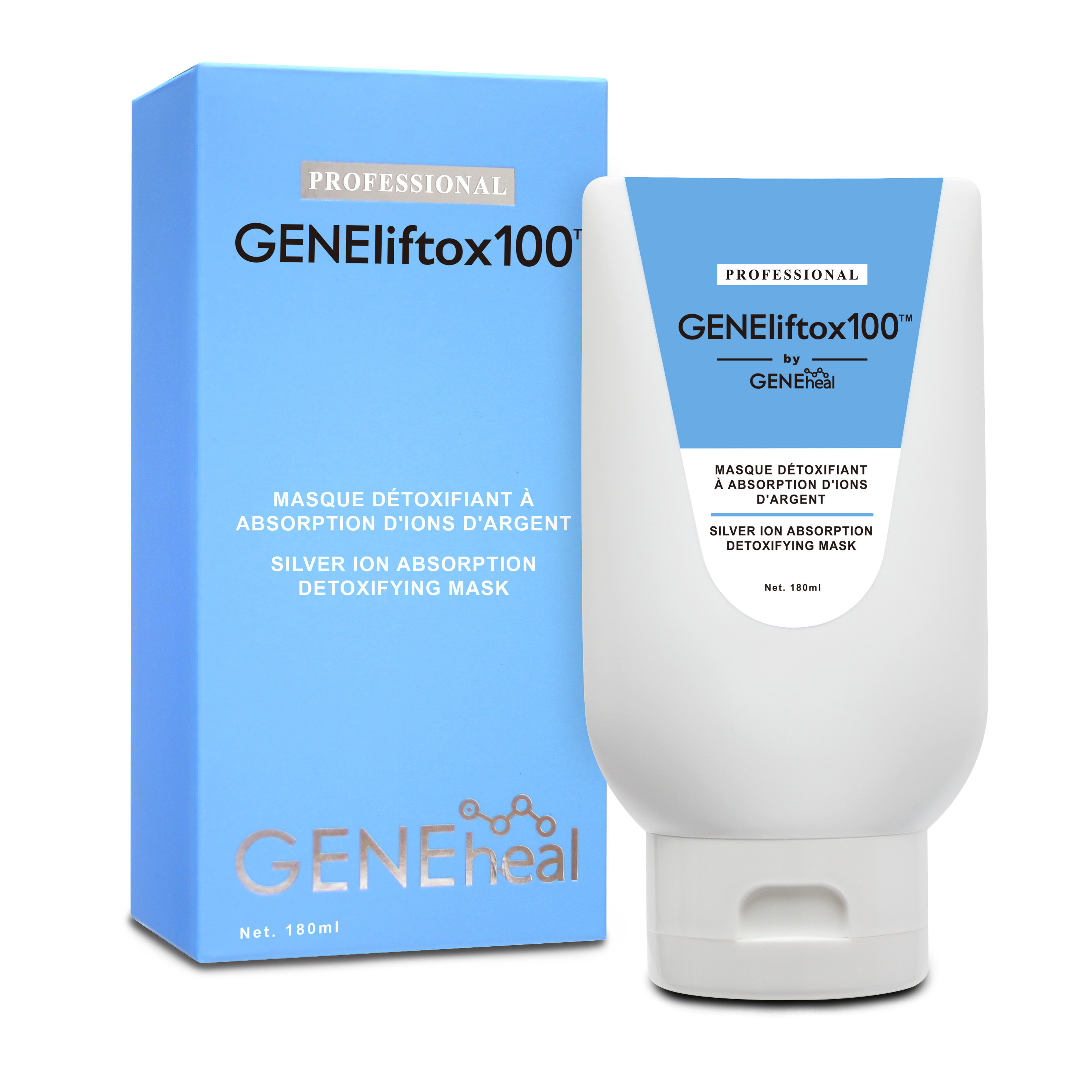 GENElitox 100 - 銀離子・吸附 排毒淨顏面膜 GH-E-18-014-P