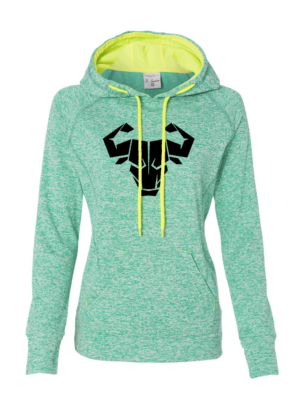 Emerald/ Neon Yellow