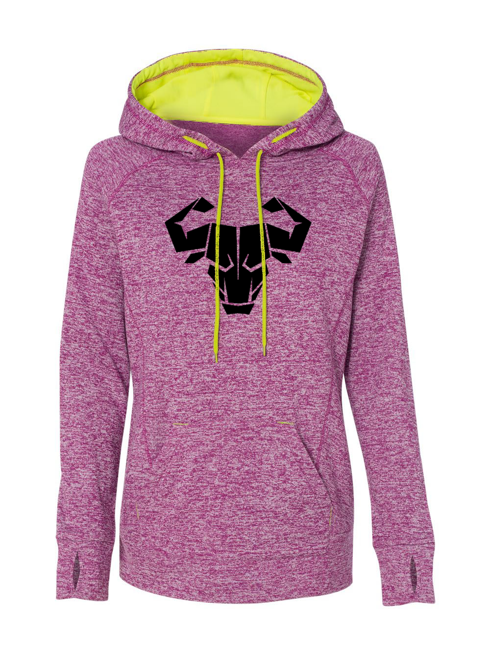 Magenta/ Neon Yellow