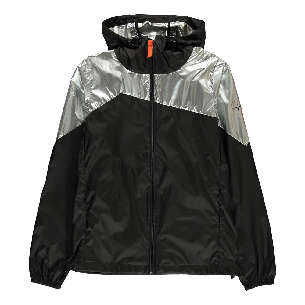 Coupe vent imperméable Nicole GERTRUDE et GASTON noir et argent gertrude-S17 nicole noir