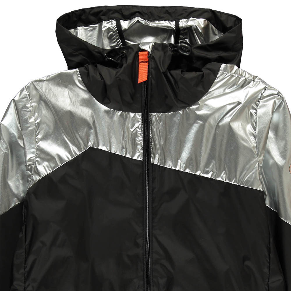 Coupe vent imperméable Nicole GERTRUDE et GASTON noir et argent