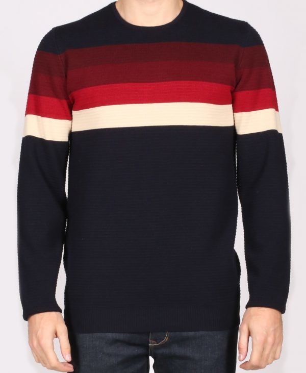Pull KILIWATCH rayé Leonce kiliwatch-leonce dark navy