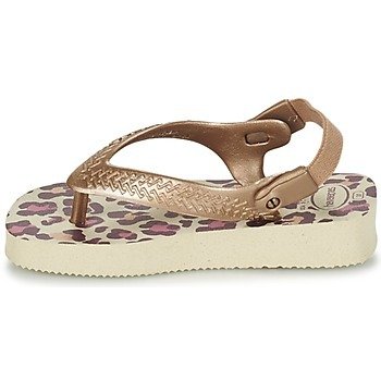 Tongs baby HAVAIANAS chic léopard