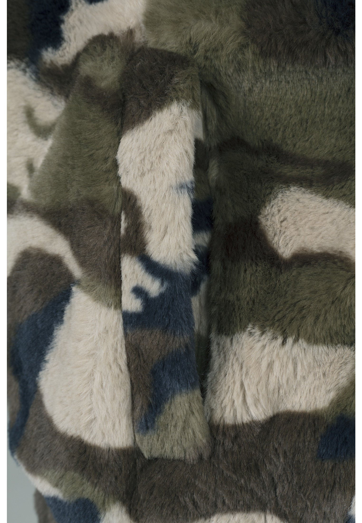 Blouson femme camouflage URBAN CLASSICS en fourrure synthétique