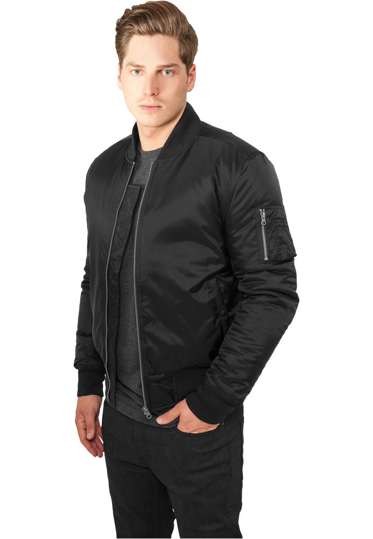 Bomber basic homme noir URBAN CLASSICS
