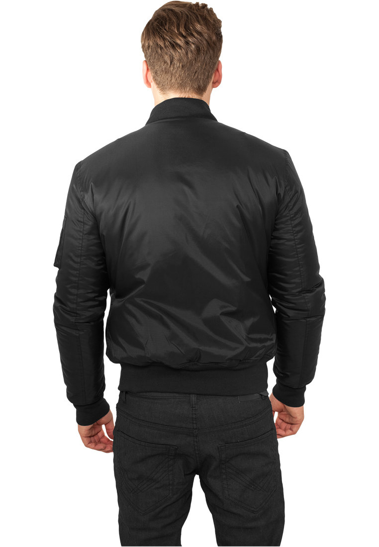 Bomber basic homme noir URBAN CLASSICS