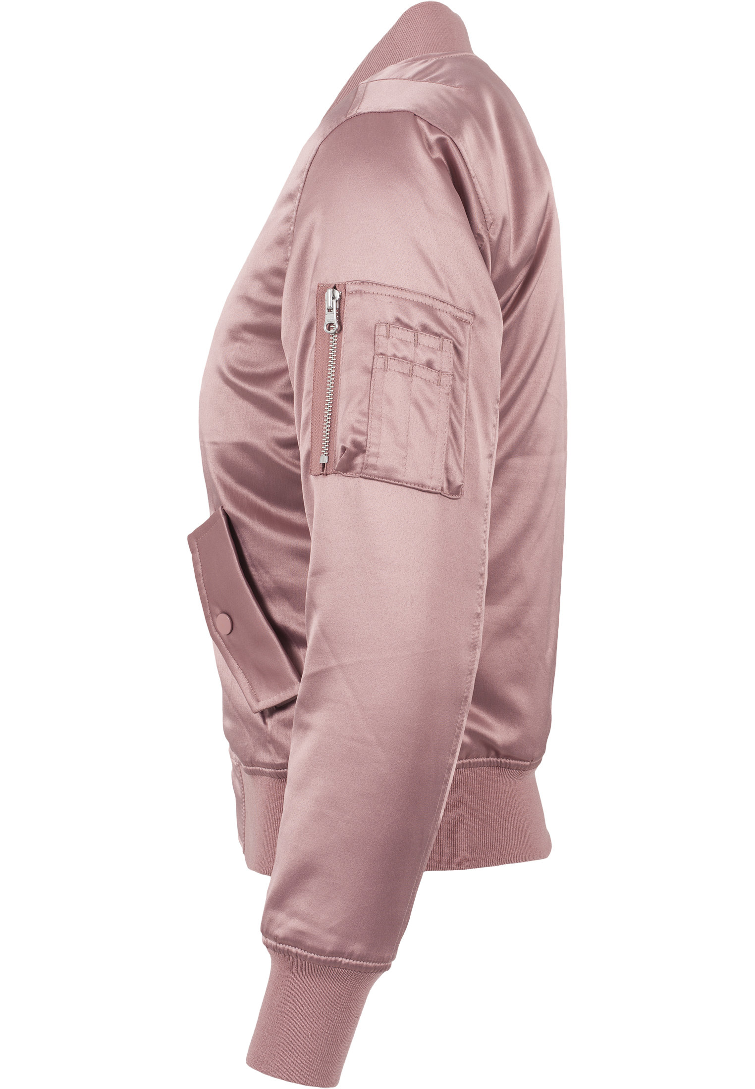 Bomber satin femme vieux rose URBAN CLASSICS