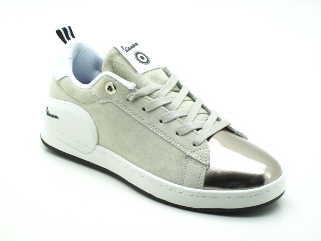 Sneakers VESPA modèle Freccia suède blanc