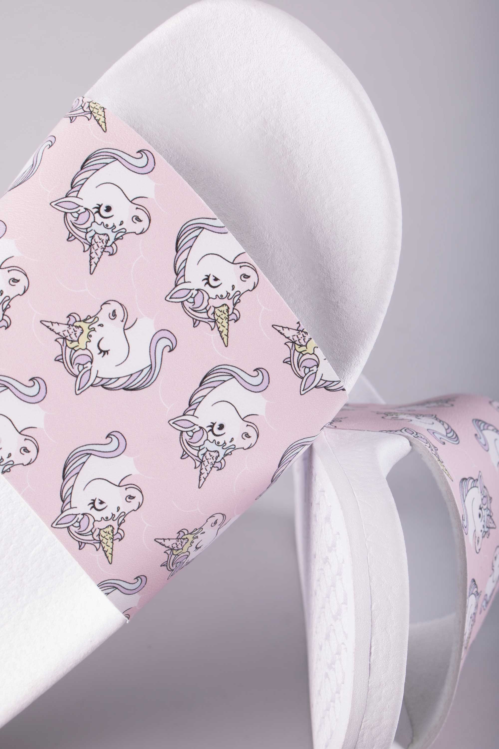 Claquettes THE WHITE BRAND Licorne