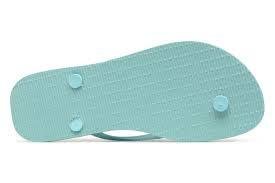 Tongs femme HAVAIANAS slim floral bleu turquoise