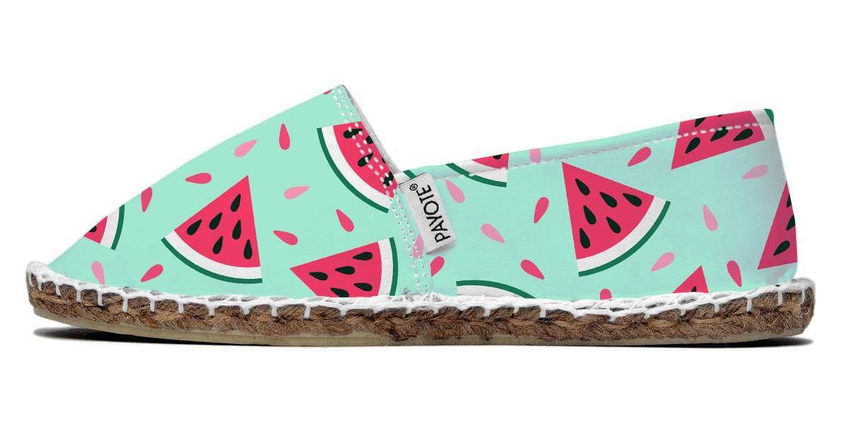 Espadrille PAYOTE Corentin, motif pastèque payote-corentin