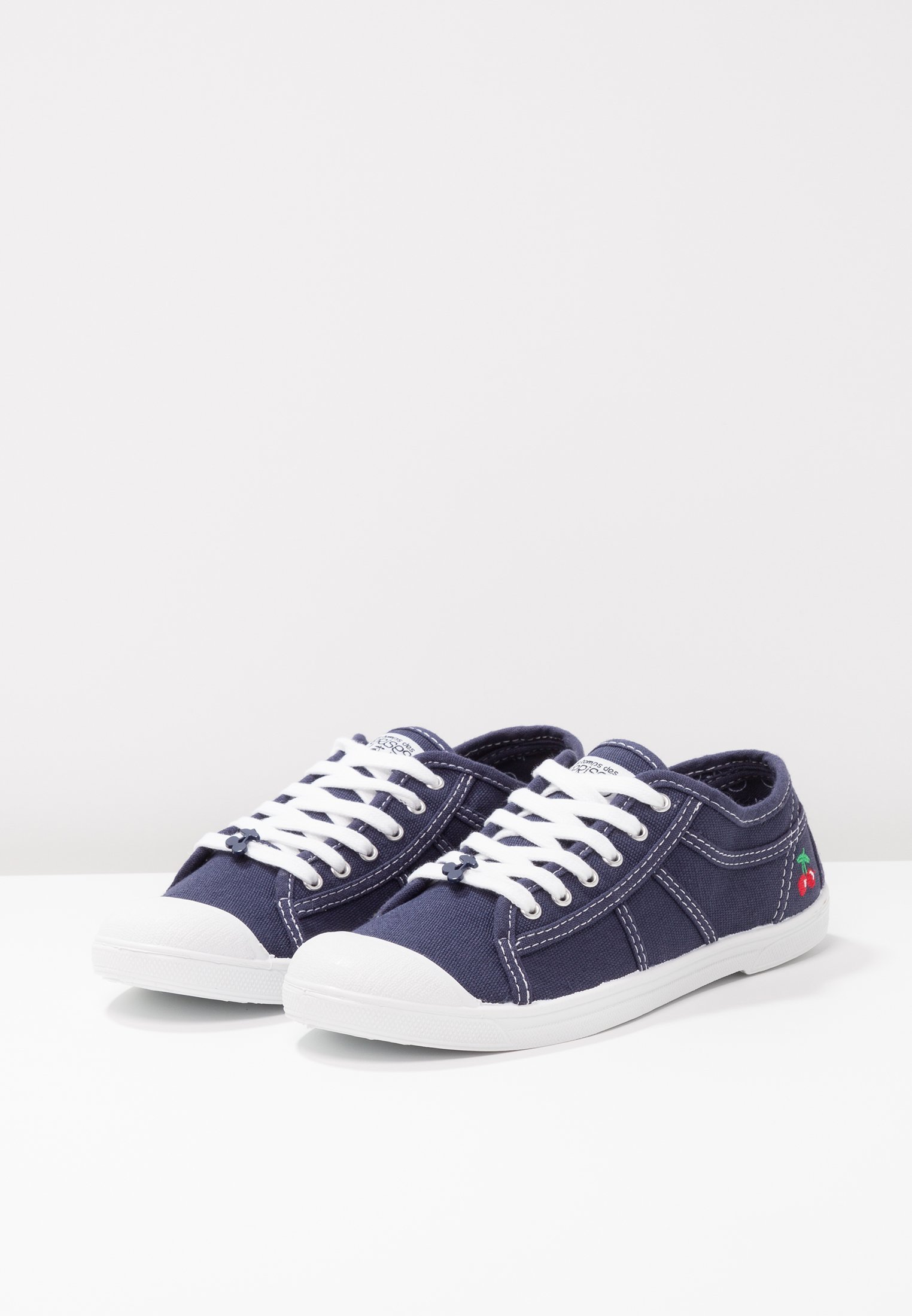 Baskets femme LE TEMPS DES CERISES basic 02 bleu marine