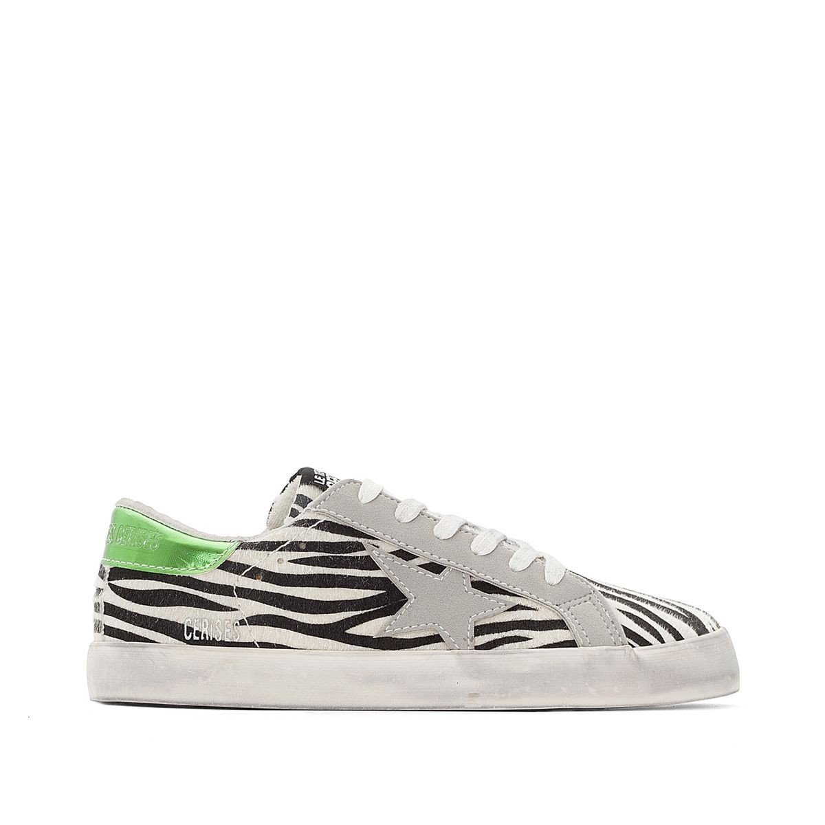 Baskets femme LE TEMPS DES CERISES city Zébre ltc-H19 city zebra