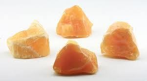 Orange Calcite Raw Energy Stone 00045