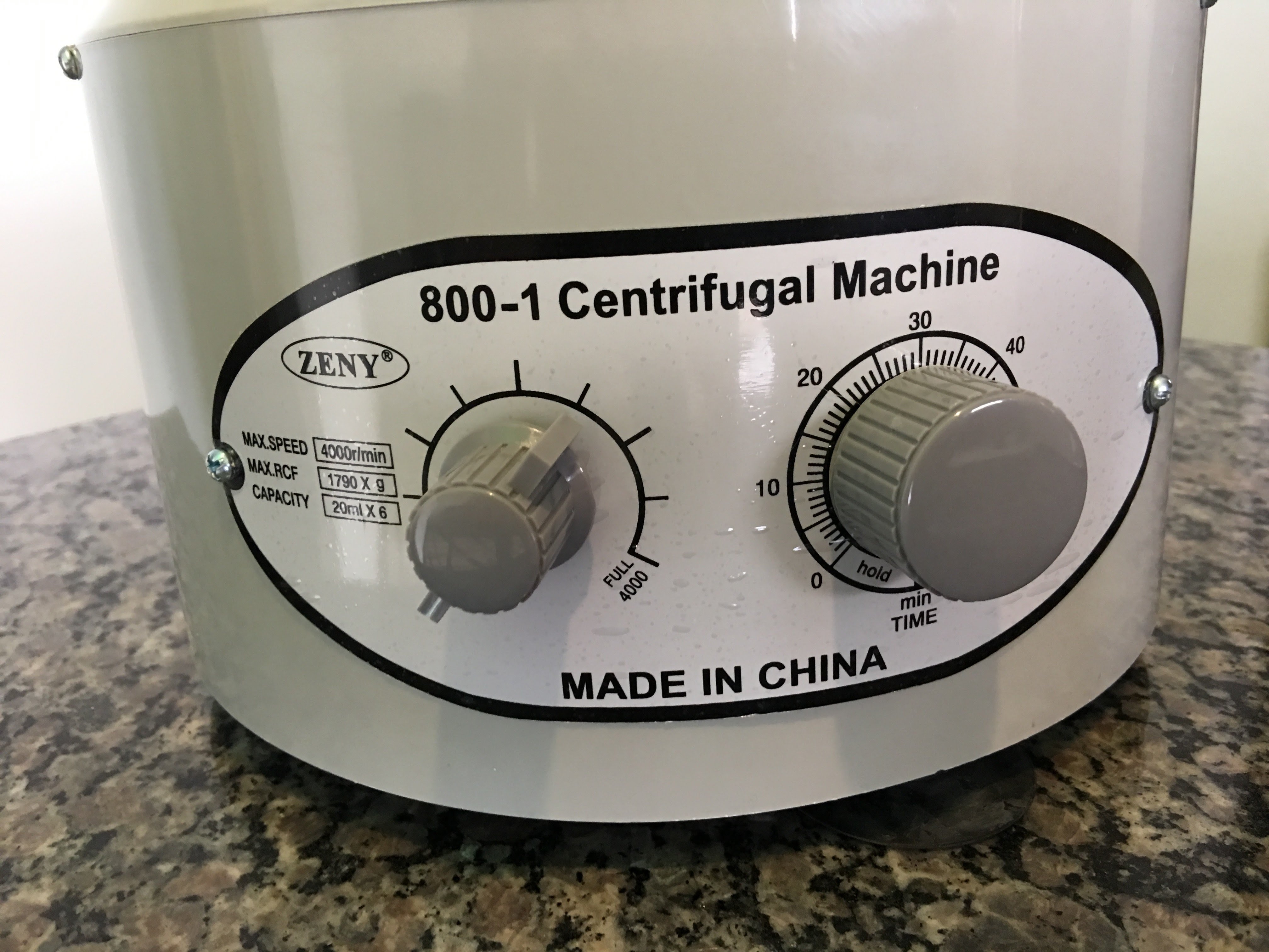 800-1 4000 RPM Centrifuge