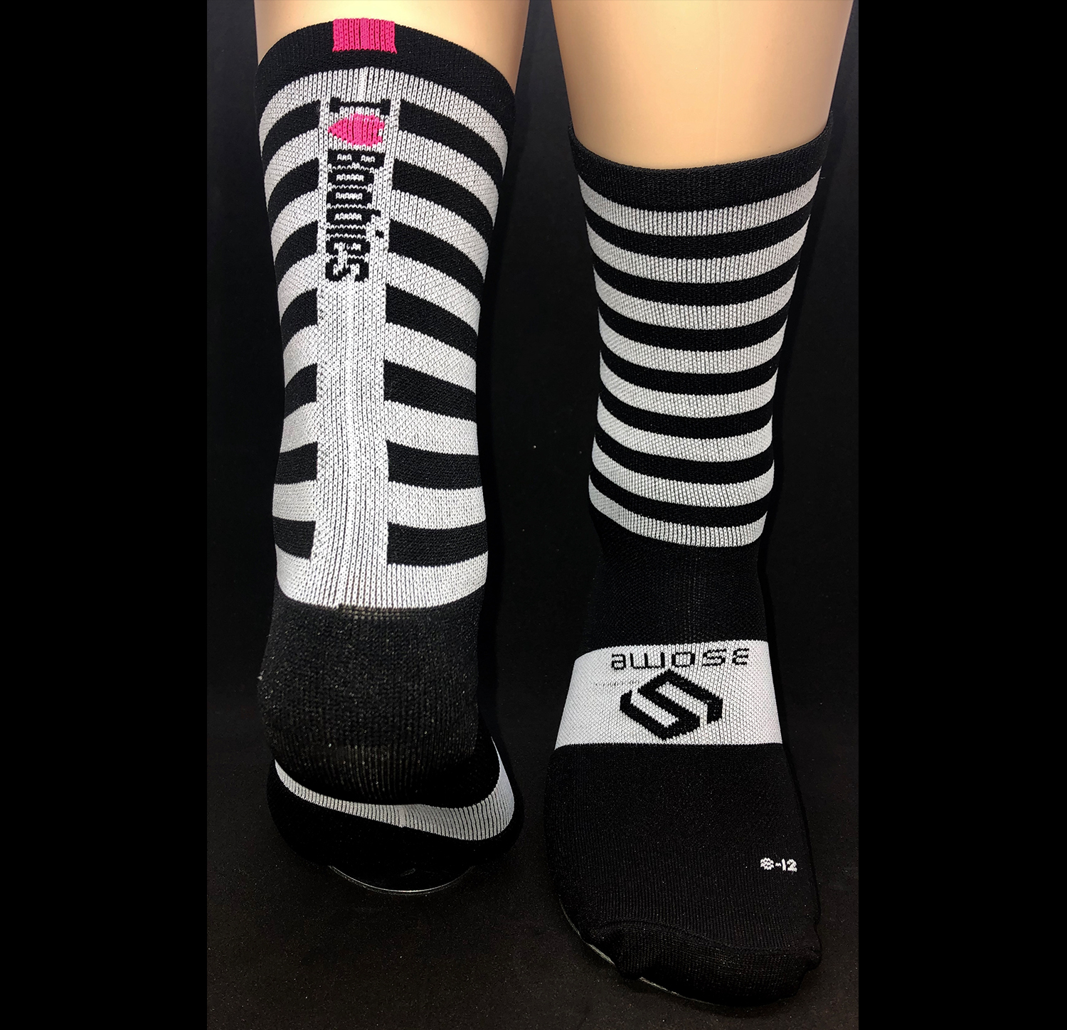 Thick striped socks P019