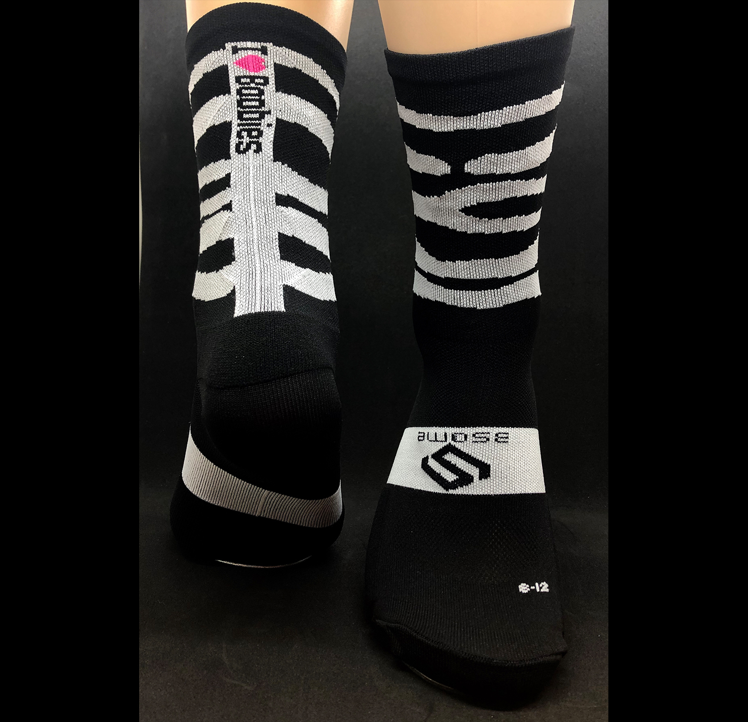 Zebra Print Socks P024