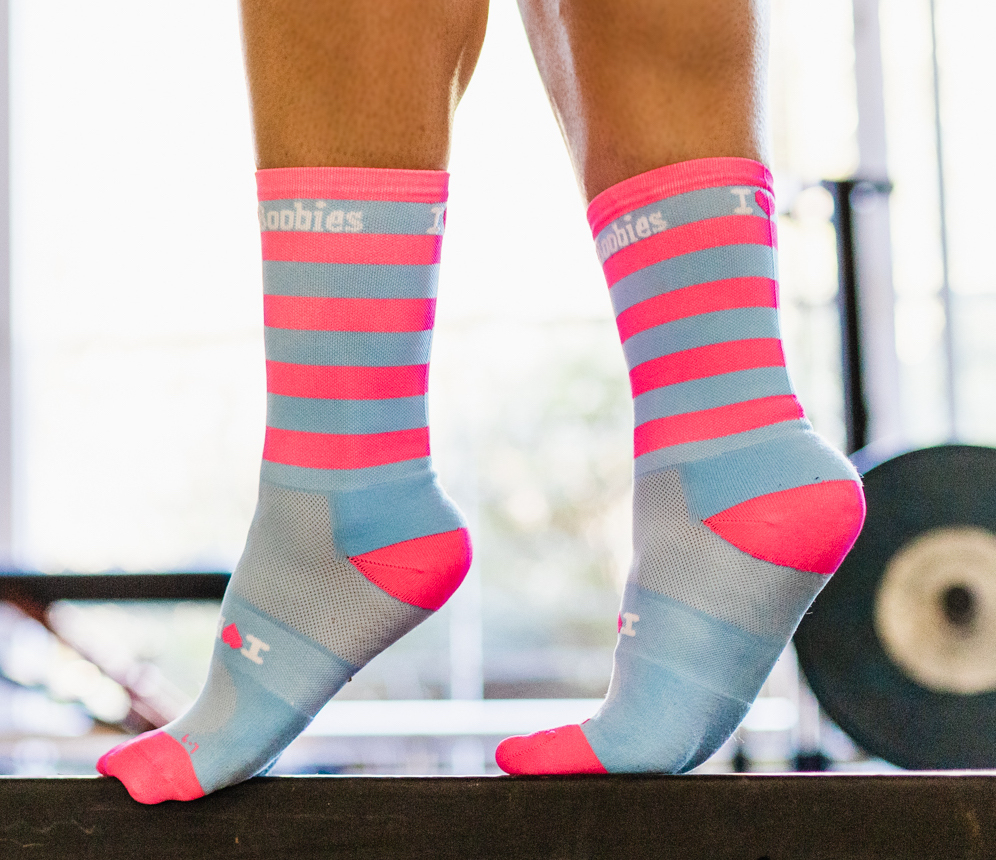 Pink & Blue Socks 80024