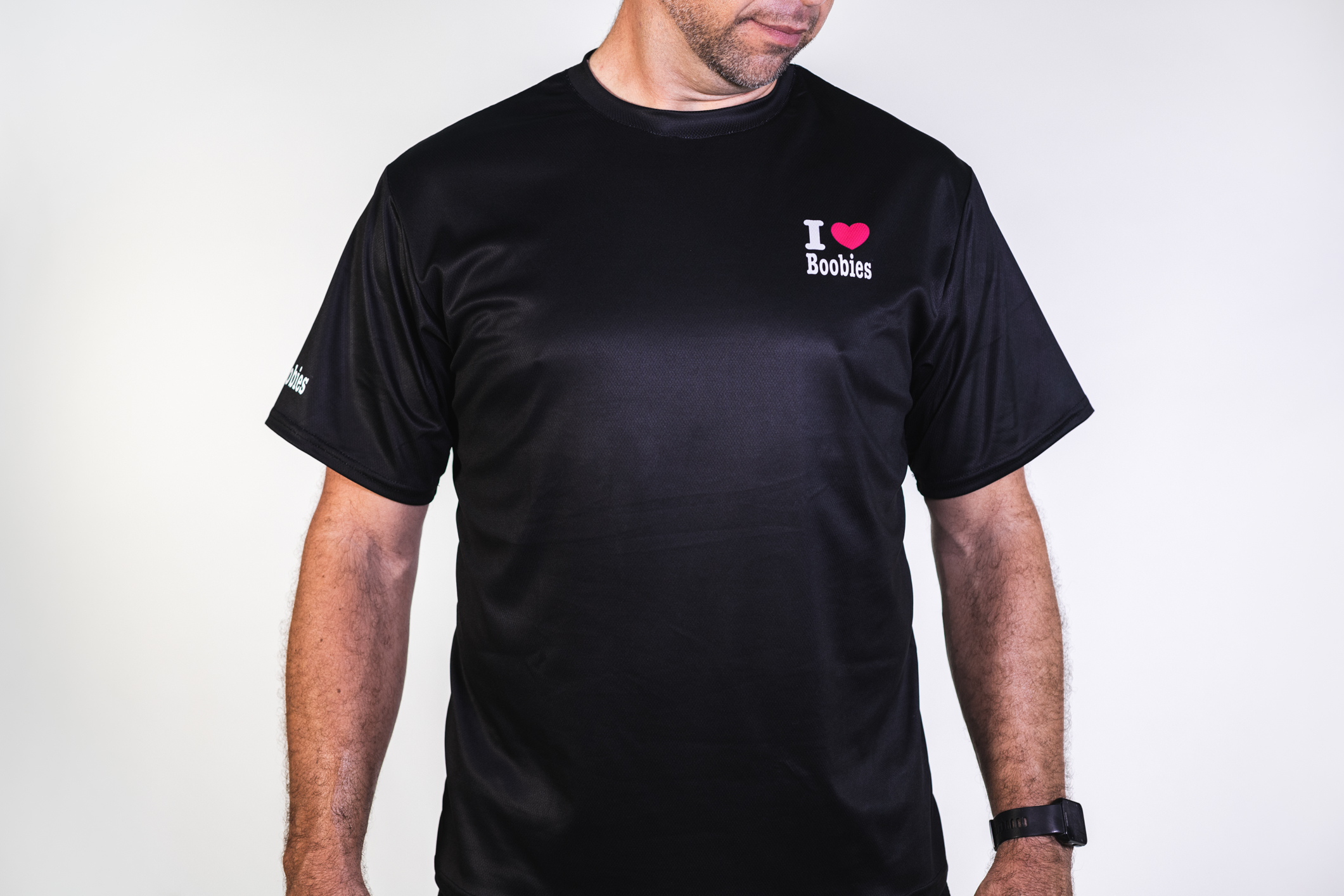 Black Active Tee