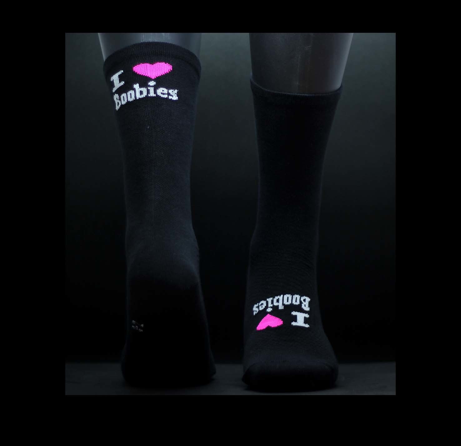 Black Cycling Socks 00052