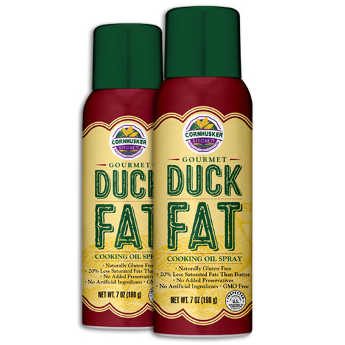 Gourmet Duck Fat Spray 2 Cans (7 Ounce Each) - Free Shipping