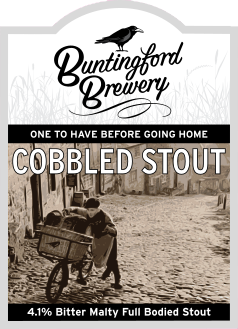 Cobbled Stout 4.1% BUNTBREW_COB