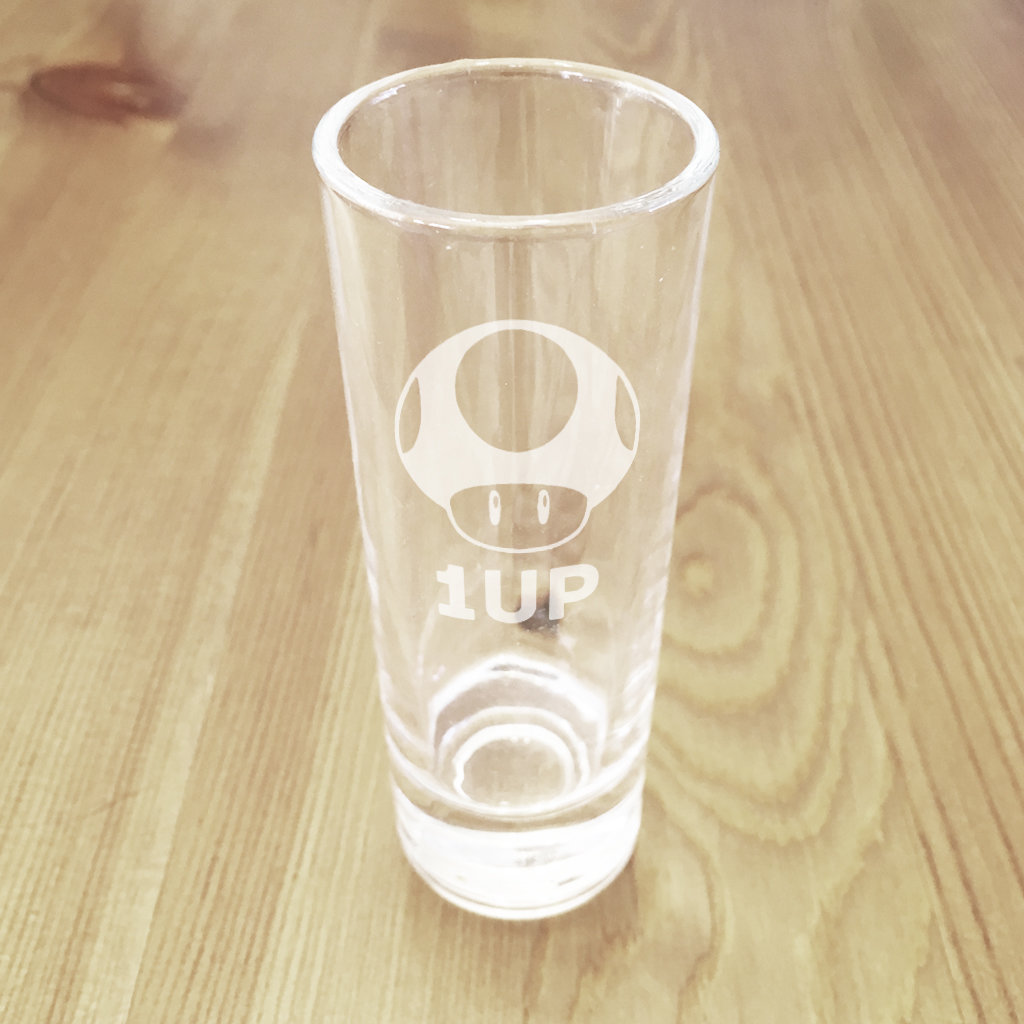 Etched 2oz shot glass - 1 up EG_1up