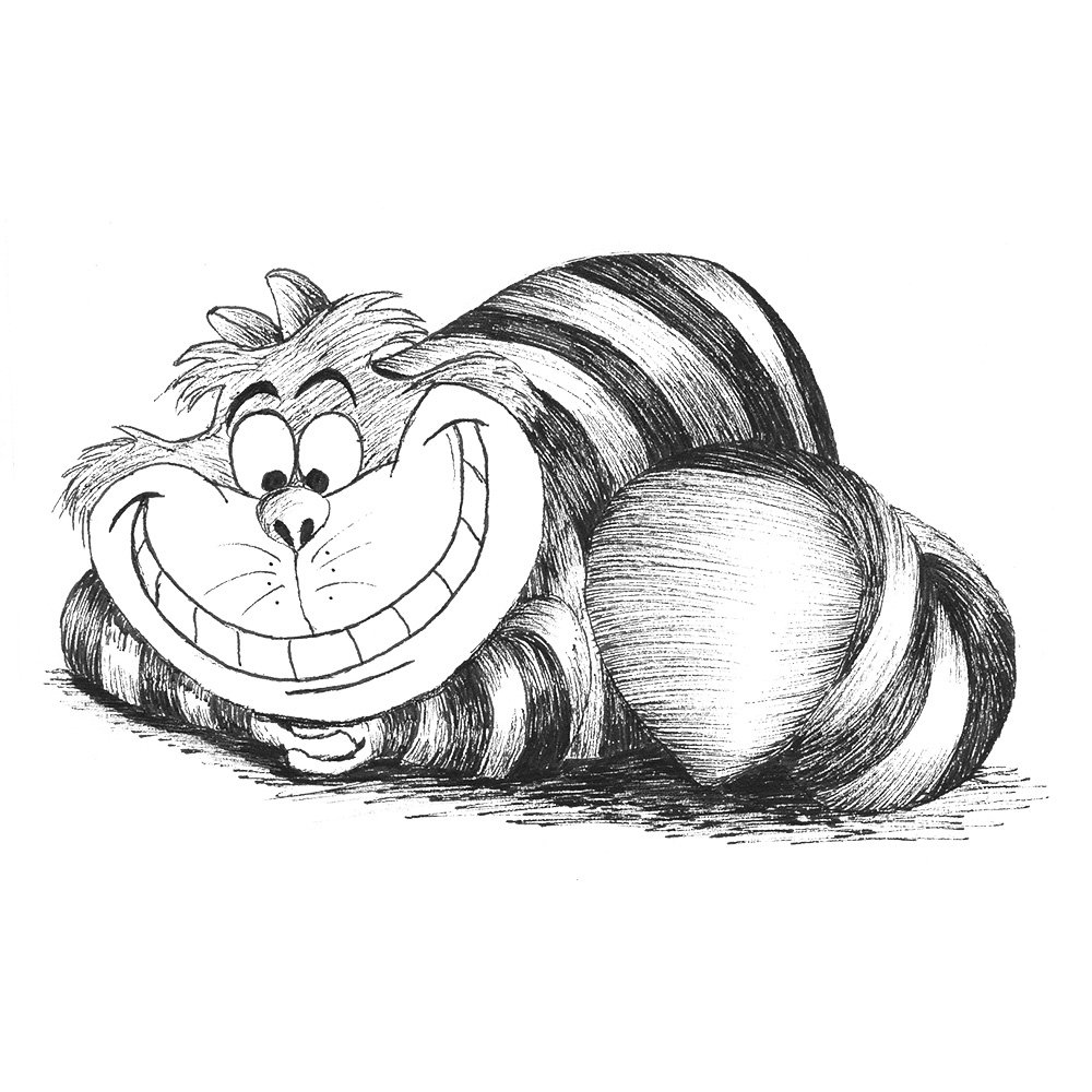 Cat drawing Draw004