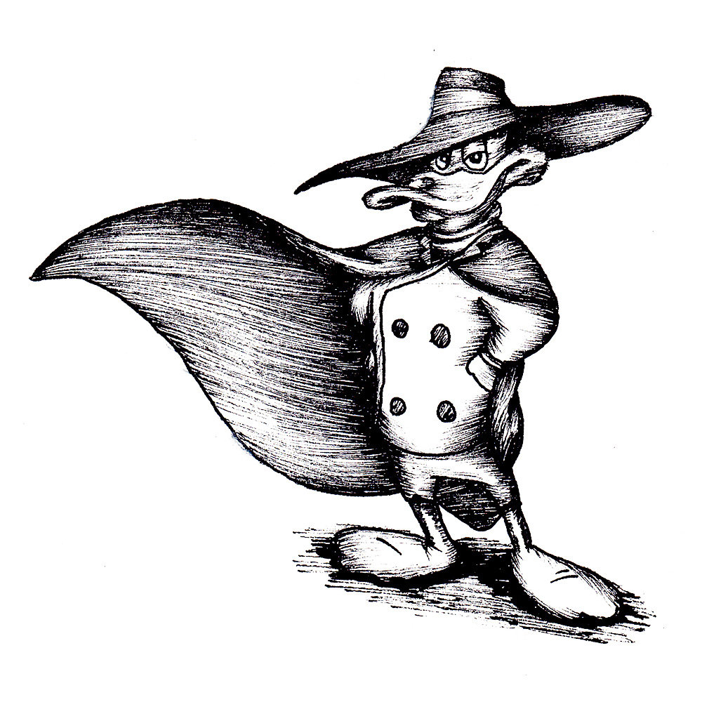 Duck drawing Draw007