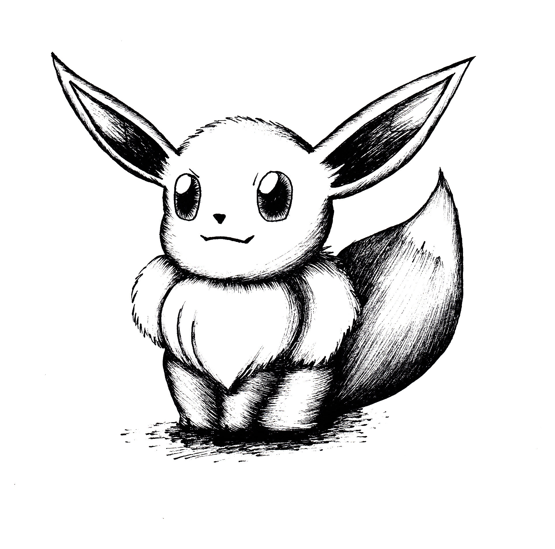 Evee drawing Draw013