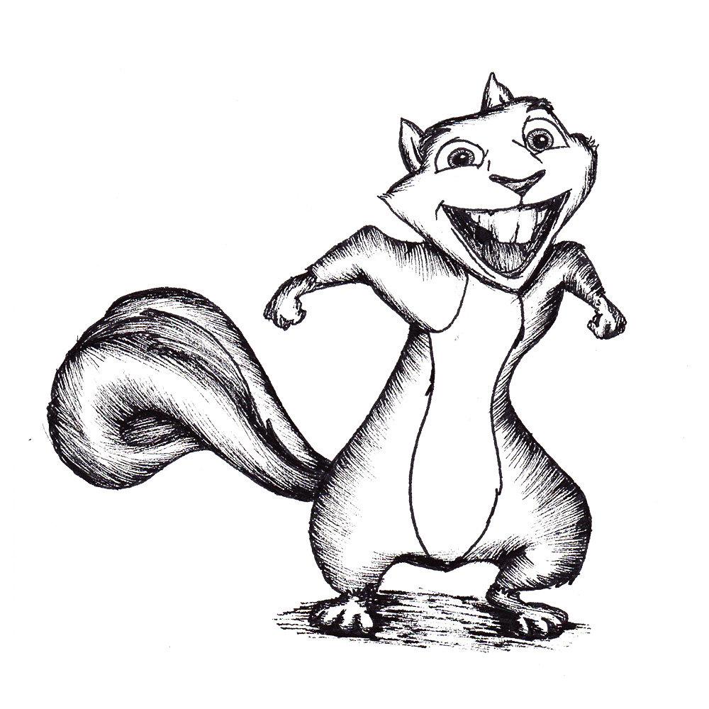 Hamster drawing Draw016