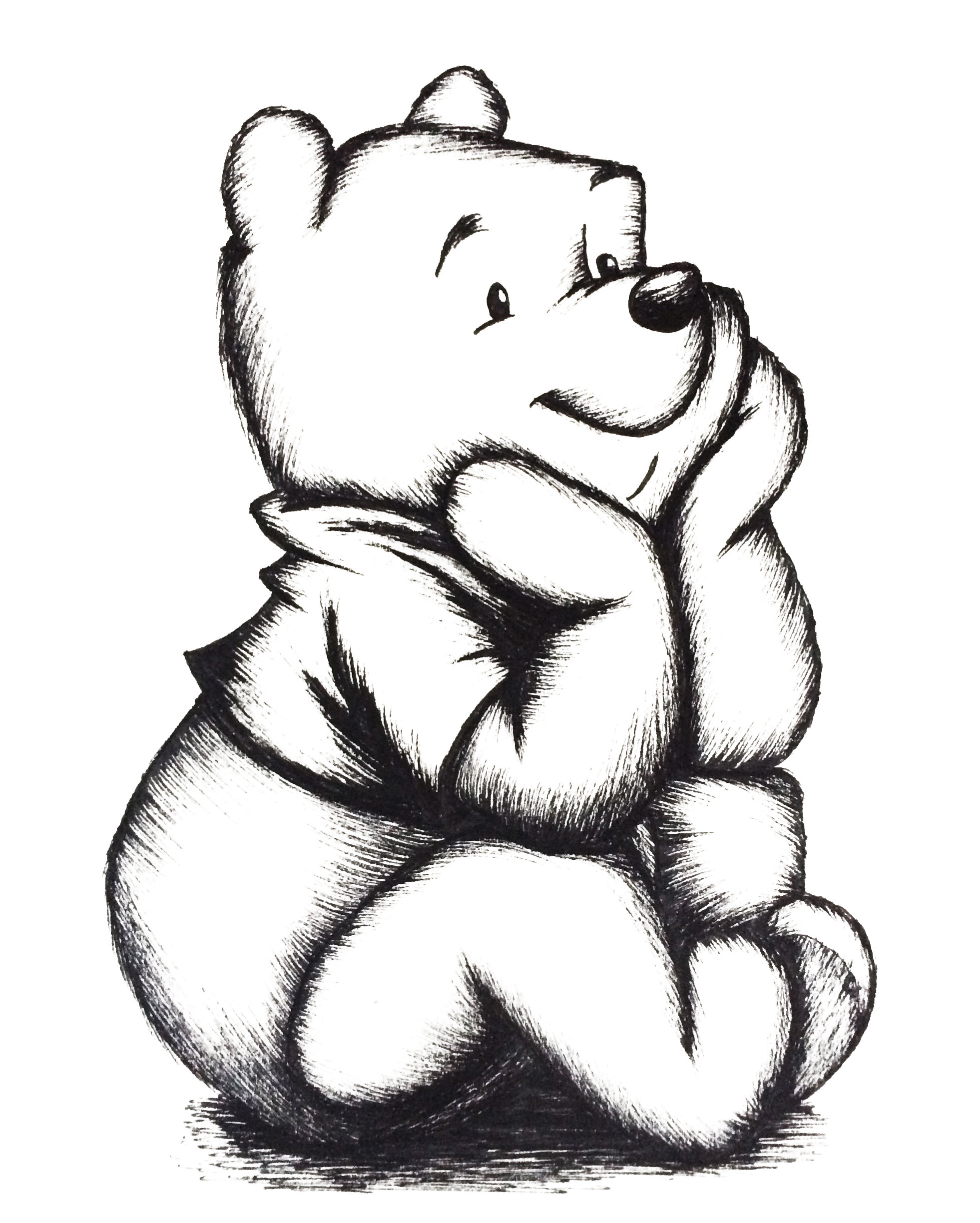 Bear drawing Draw032