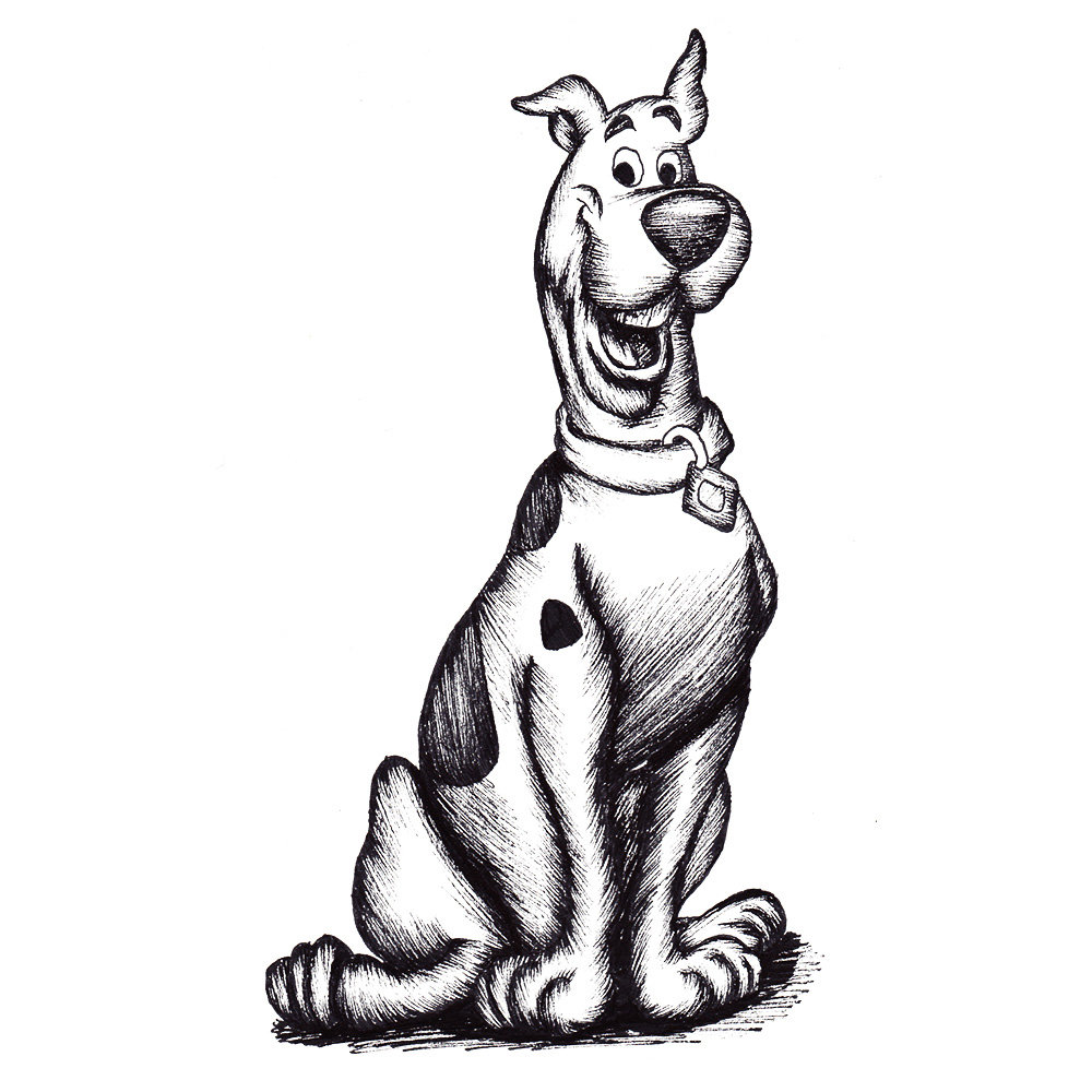 Dog drawing Draw037