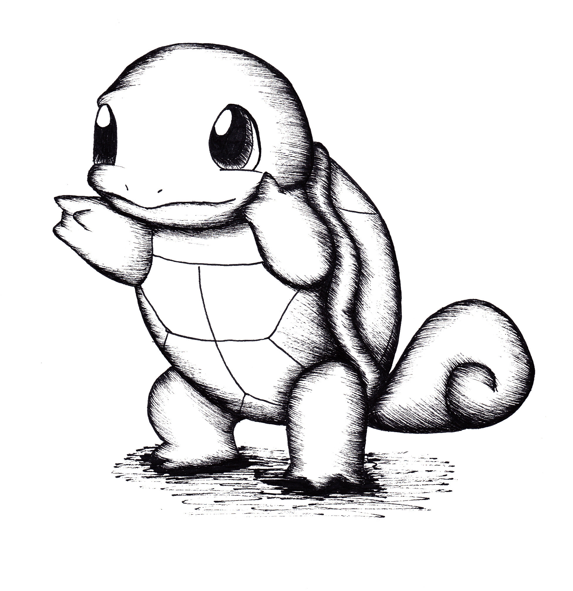 Squirtle drawing Draw043