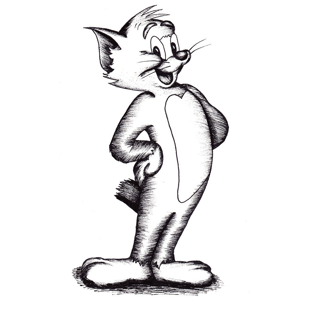 Cat drawing Draw047