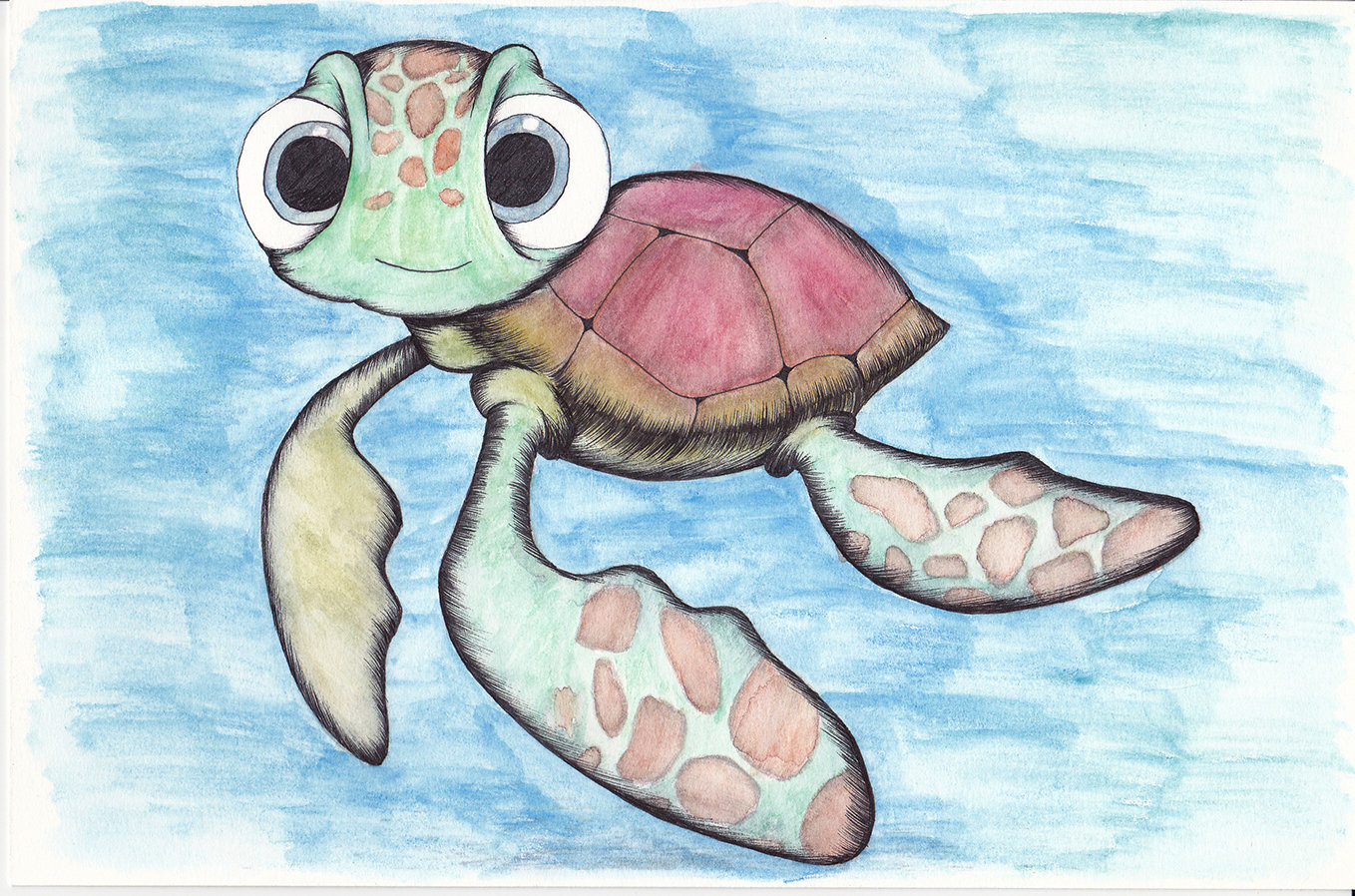 Turtle painting Paint004