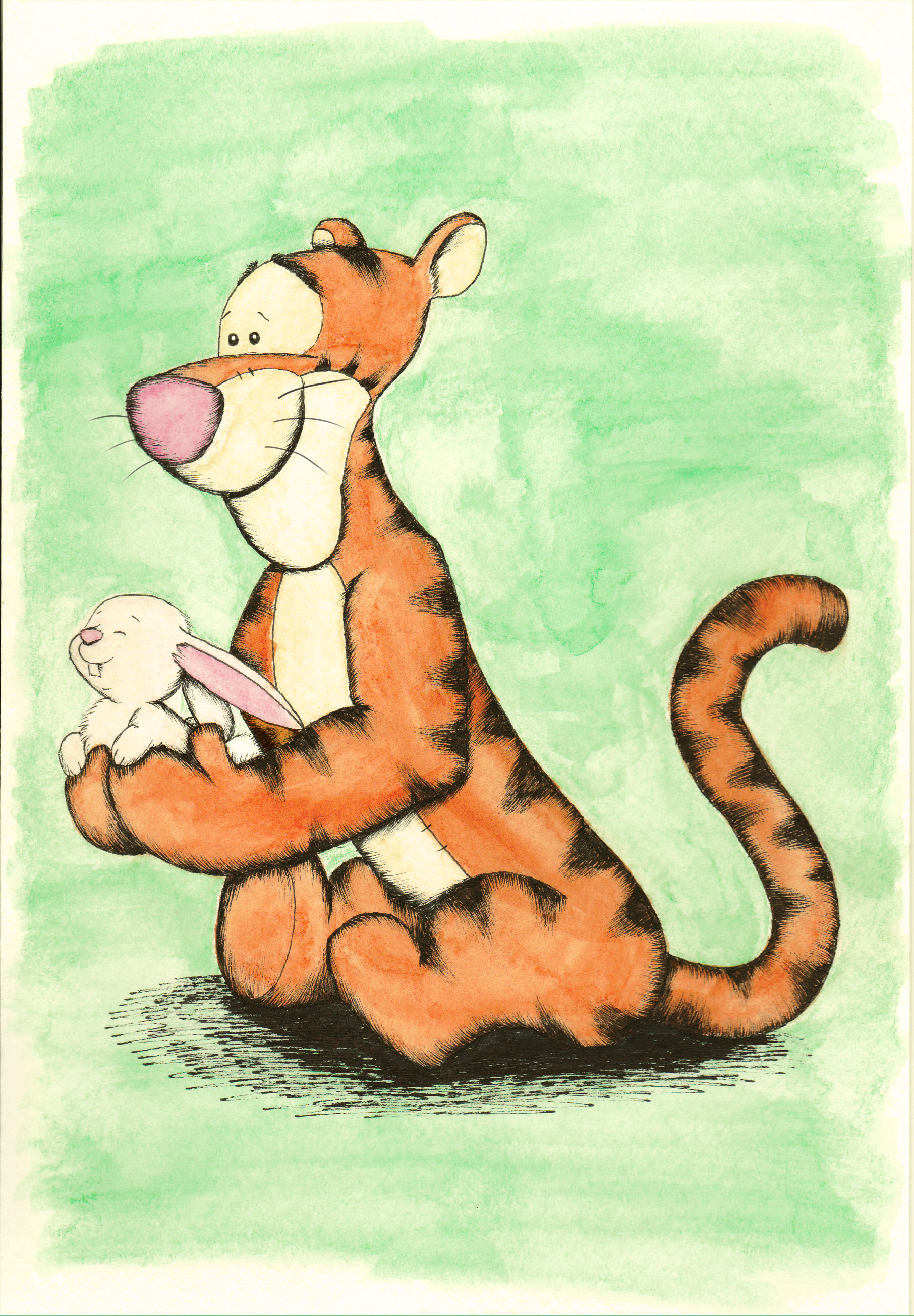 Tiger painting Paint006