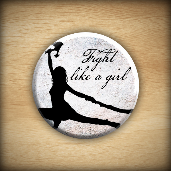 1.25" Fight like a girl button03
