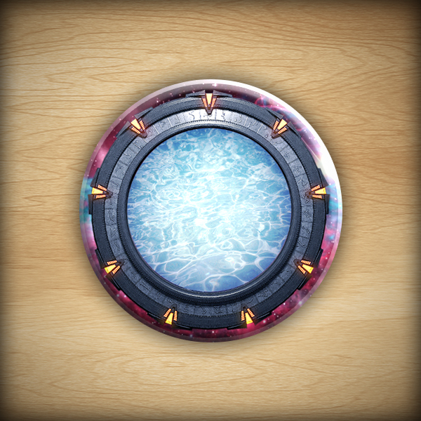 1.25" Space portal button13