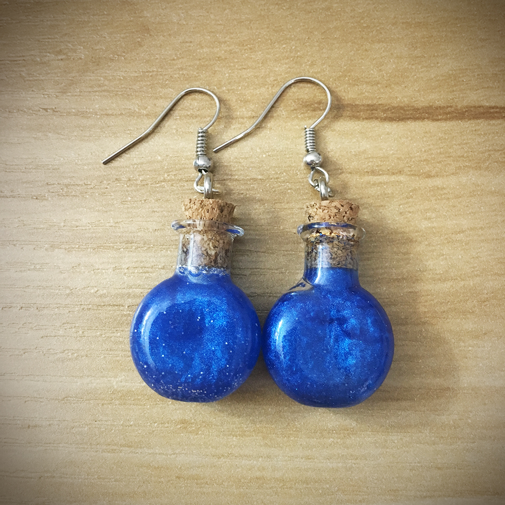 Potion Earrings - Round Potion006